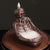 Purple sand, mummy backflow aromatherapy burner, home furnishings, creative skull LED light, backflow incense burner gifts - Toy Collection