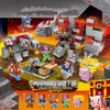 Compatible with Lego, Minecraft series building blocks Iron Puppet Fortress 21250 villages, assembled, educational toys